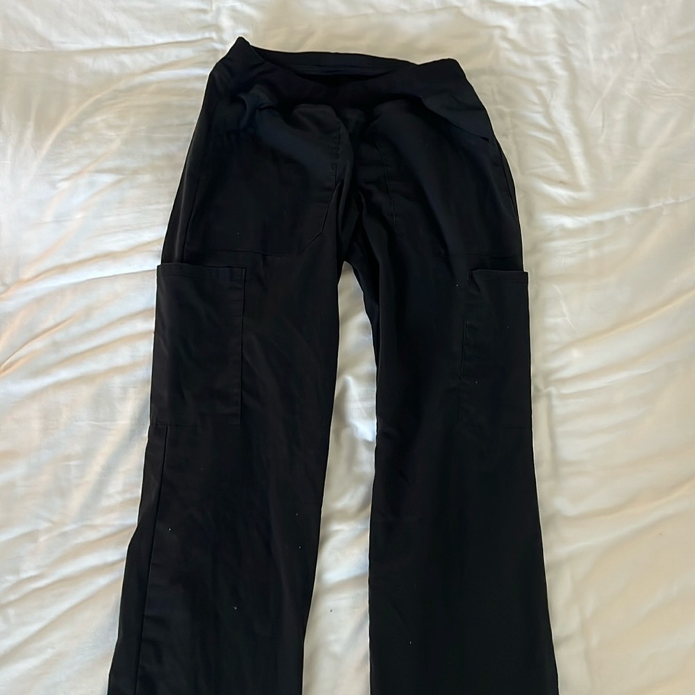 Cherokee Infiniti, black scrub pants